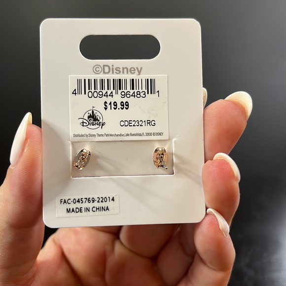 Alex and Ani Disney Parks Collection Gold Earrings - Picture 3 of 3